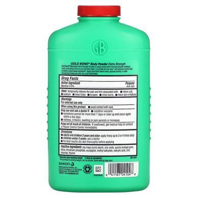 Gold Bond, Пудра для тела, уникальная формула тройного действия, повышенная сила, 283 г (10 унций) купить в Киеве и Украине