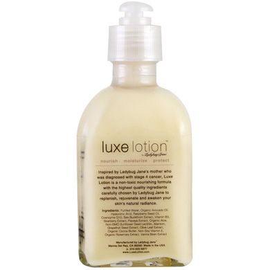 Luxe Lotion, Розкішний зволожувальний засіб для обличчя, тіла і рук, ваніль, Luxe Beauty, 8,5 рідких унцій (251 мл)