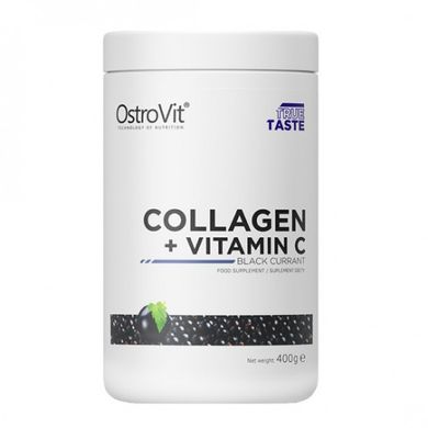 Колаген + вітамін С, COLLAGEN + VITAMIN C, OstroVit, 400 г