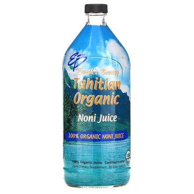 Натуральний таїтянська сік ноні (Tahitian Organic Noni Juice), Earth's Bounty, 32 рідких унцій (946 мл)