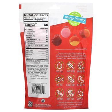 Organic freshest fruits, organic candies