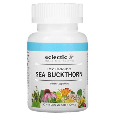 Обліпиха Eclectic Institute (Sea Buckthorn) 400 мг 60 капсул