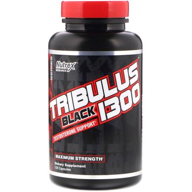 Трибулус чорний 1300, Tribulus Black 1300, Nutrex Research, 120 капсул