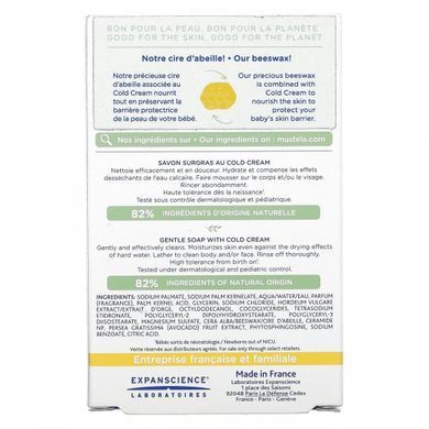 Mustela, Детское, мягкое мыло с холодным кремом, 3,52 унции (100 г) купить в Киеве и Украине