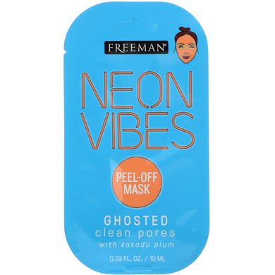 Неонова енергетика, Ghosted, маска для очищення пор, Freeman Beauty, 0,33 р унц (10 мл)