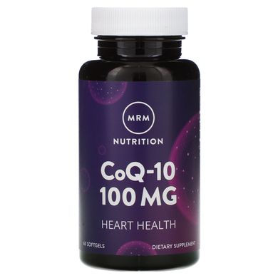 Коэнзим CoQ10 MRM ( CoQ10) 100 мг 60 капсул купить в Киеве и Украине