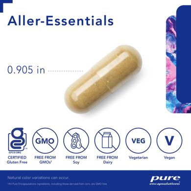 Вітаміни від алергії Pure Encapsulations (Aller-Essentials) 60 капсул
