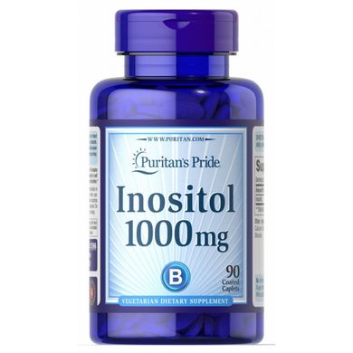 Інозитол Puritan's Pride (Inositol) 1000 мг 90 капсул