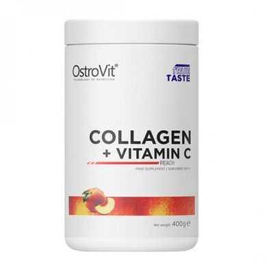 Коллаген + витамин С, COLLAGEN + VITAMIN C, OstroVit, 400 г купить в Киеве и Украине