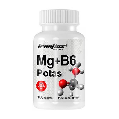 Mg+B6 Potas IronFlex 100 tab