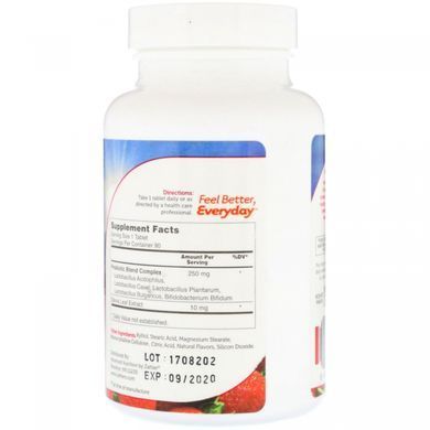 Дитячий пробіотик Zahler (Kidophilus Plus) 90 жувальних таблеток