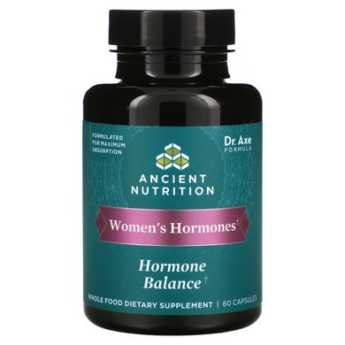 Axe / Ancient Nutrition, Жіночі гормони, гормональний баланс, 60 капсул