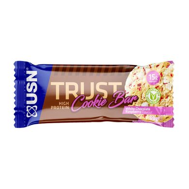 Trust Cookie Bar USN 60 g white chocolate raspberry купить в Киеве и Украине
