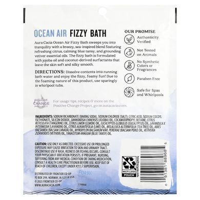 Aura Cacia, газована ванна для ванн, Ocean Air, 70,9 г (2,5 унції)