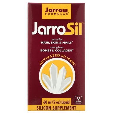 JarroSil, активированный кремний, Jarrow Formulas, 2 унции (60 мл) купить в Киеве и Украине