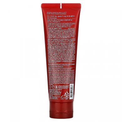 Missha, Amazon Red Clay, очищаюча пінка для пір, 4,05 рідких унцій (120 мл)