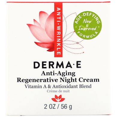 Антивіковий нічний крем Derma E (Age Defying Night Cream) 56 г