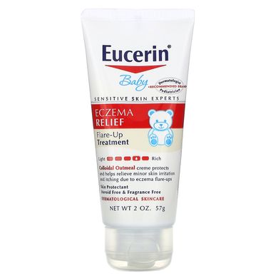 Дитячий крем при екземі, Baby Eczema Relief Flare-Up Treatment, Eucerin, 57 г