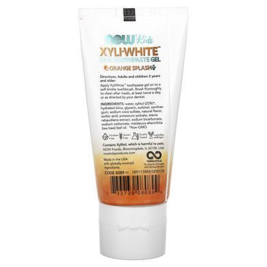 Зубная паста-гель для детей Now Foods (Kid's Xyliwhite Toothpaste) 85 г купить в Киеве и Украине