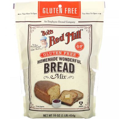 Смесь для отличного домашнего хлеба без глютена Bob's Red Mill 454 г купить в Киеве и Украине