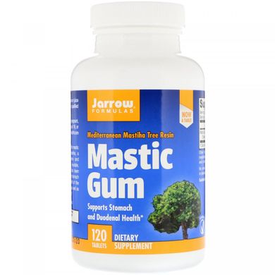 Смола мастикового дерева Jarrow Formulas (Mastic Gum) 500 мг 120 капсул