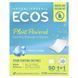 Earth Friendly Products, ECOS&reg;, Plant Powered Laundry Detergent Sheets, Free & Clear, 50 Sheets