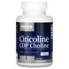 Цитиколін CDP-холін Jarrow Formulas (Citicoline Supports Brain Function) 250 мг 120 капсул фото