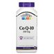 Коензим Q-10, 21st Century, 200 мг, 120 гелевих капсул фото