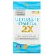 Омега 2х, лимонний смак, Ultimate Omega 2x, Nordic Naturals, 60 капсул фото