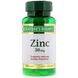 Цинк Nature's Bounty (Zinc) 50 мг 100 таблеток фото