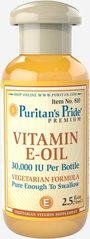 Вітамін Е олія, Vitamin E Oil, Puritan's Pride, 30, 000, 74 мл