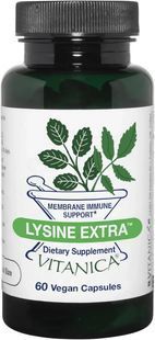 L-лизин для поддержания иммунной системы Vitanica (Lysine Extra) 60 капсул купить в Киеве и Украине