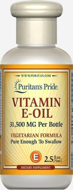 Вітамін Е олія, Vitamin E Oil, Puritan's Pride, 31,500 мг, 74 мл