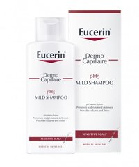 Шампунь для волосся універсальний для чутливої ​​шкіри голови, Universal Shampoo Dermocapillary for sensitive scalp, Eucerin, 250 мл