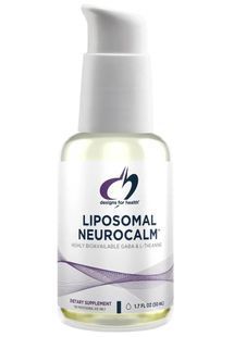 Габа и Л-теанин в липосомальной форме Designs for Health (Liposomal NeuroCalm) 50 мл купить в Киеве и Украине
