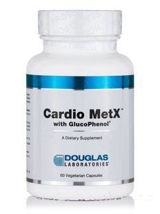Витамины для сердца с глюкофенолом Douglas Laboratories (Cardio MetX with GlucoPhenol) 60 вегетарианских капсул купить в Киеве и Украине