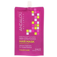 Маска для волос окрашенных Andalou Naturals (Hair Mask) 44 мл купить в Киеве и Украине