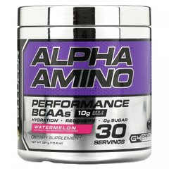 Alpha Amino, амінокислоти з розгалуженим ланцюгом для ефективності тренувань, кавун, Cellucor, 13,4 унції (381 г)