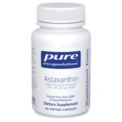 Астаксантин Pure Encapsulations (Astaxanthin) 60 капсул