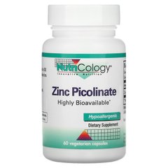 Цинк Піколинат Nutricology (Zinc Picolinate) 25 мг 60 капсул