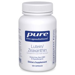 Лютеїн Зеаксантин Pure Encapsulations (Lutein Zeaxanthin) 120 капсул