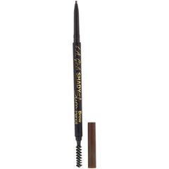 Олівець для брів Shady Slim Brow Brow Pencil, відтінок середньо-коричневий, LA Girl, 0,08 г