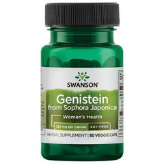 Геністеїн із софори японської Swanson (Genistein from Sophora Japonica) 125 мг 60 капсул