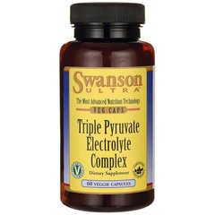 Потрійний піруватний електролітний комплекс, Triple Pyruvate Electrolyte Complex, Swanson, 60 капсул