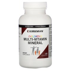 Дитячі мультивітаміни і мінерали, Kirkman Labs, 120 капсул