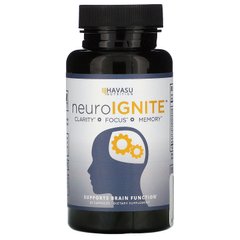 Препарат для пам'яті і когнітивних функцій, NeuroIGNITE, Havasu Nutrition, 30 капсул