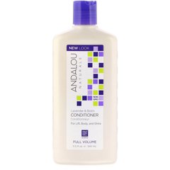Кондиціонер для волосся лаванда і біотин Andalou Naturals (Conditioner Lavender and Biotin) 340 мл