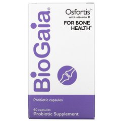 BioGaia, Osfortis з вітаміном D, 60 капсул
