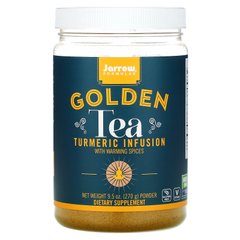 Золотий чай з куркумою, Golden Tea, Tumeric Infusion With Warming Spices, Jarrow Formulas, 9,5 унцій (270 г)