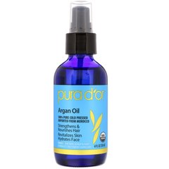 Органическое аргановое масло Pura D'or (Organic Argan Oil) 118 мл купить в Киеве и Украине